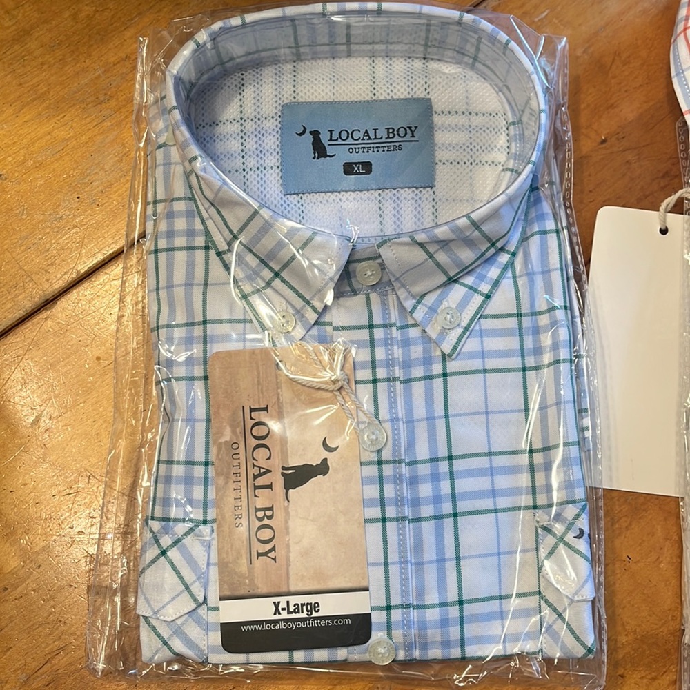 2 Local Boy dress shirts. BNWTO, never been worn! Great for the holidays!